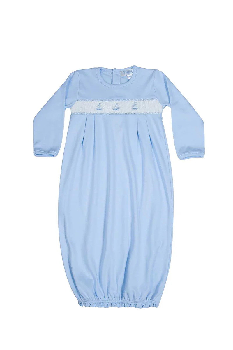 Nellapima Sailboat Smocked Gown | JoJo Mommy