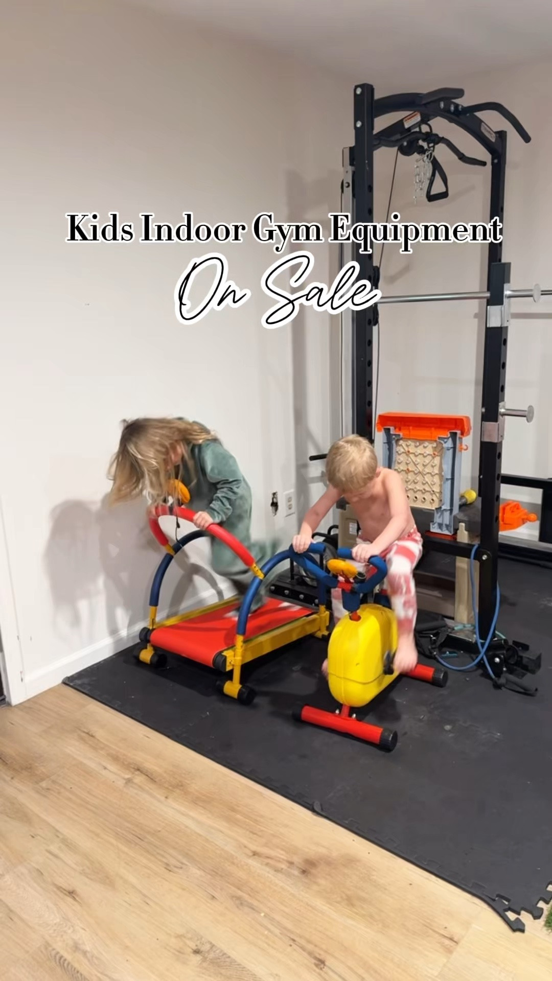 Kids indoor gym equipment on sale!