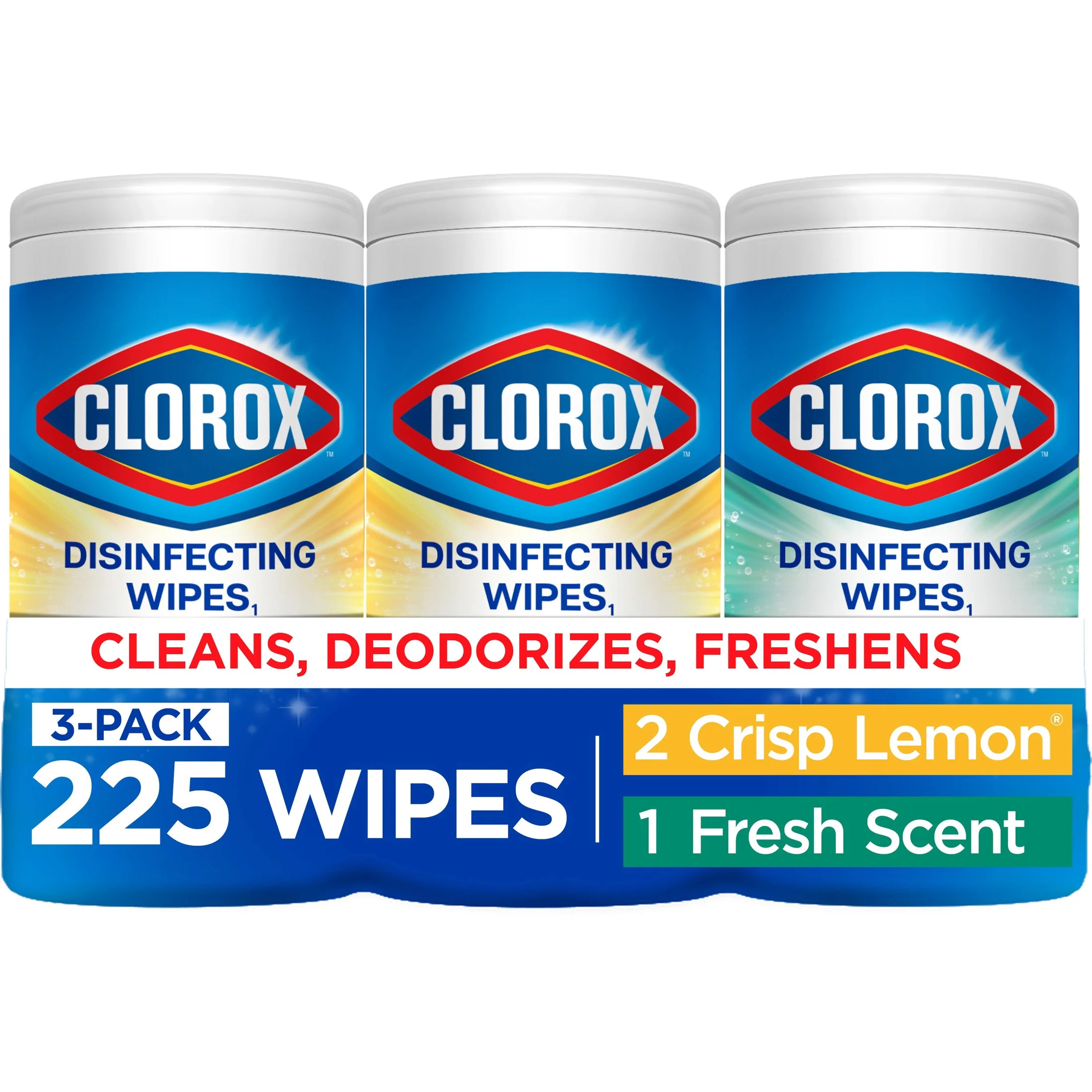 Clorox Disinfecting Cleaning Wipes Back to School Variety Pack, 75 Count Each, Pack of 3 | Walmart (US)
