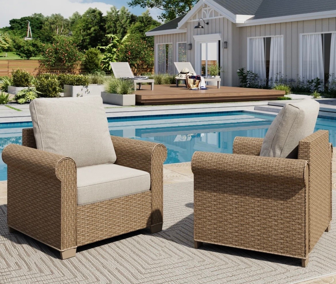 Affordable Designer Dupe Outdoor Seating

#LTKSeasonal #LTKHome