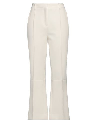 Victoria Beckham Woman Pants White Size 8 Polyester, Virgin Wool, Polyamide, Elastane | YOOX (US)