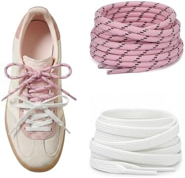 Colored Shoe Laces Multi Style Replacement Shoelaces for Boots Sneakers Cool Design Shoe Strings | Amazon (US)