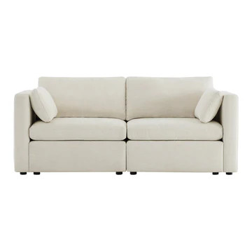 Delaney 2-Seat Modular Sofa | Comfy 78" Seating | Chita