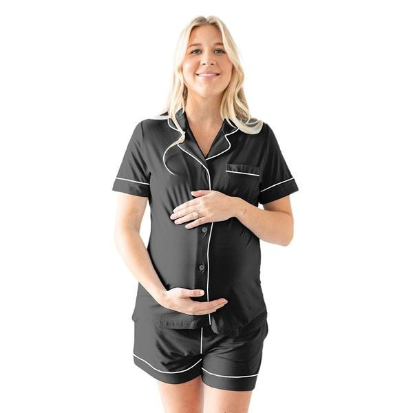 Clea Bamboo Short Sleeve Classic Pajama Set | Kindred Bravely