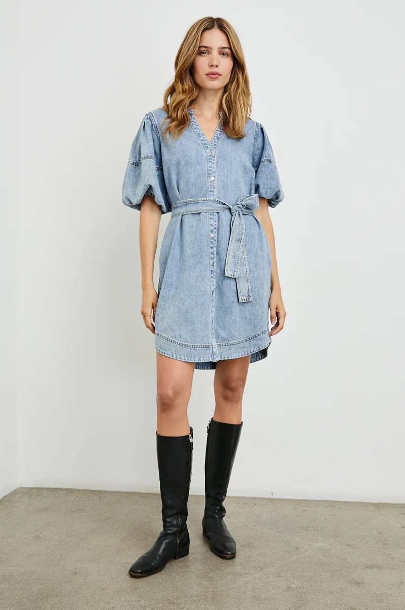 KINGSLEY DRESS - FADED INDIGO | Rails