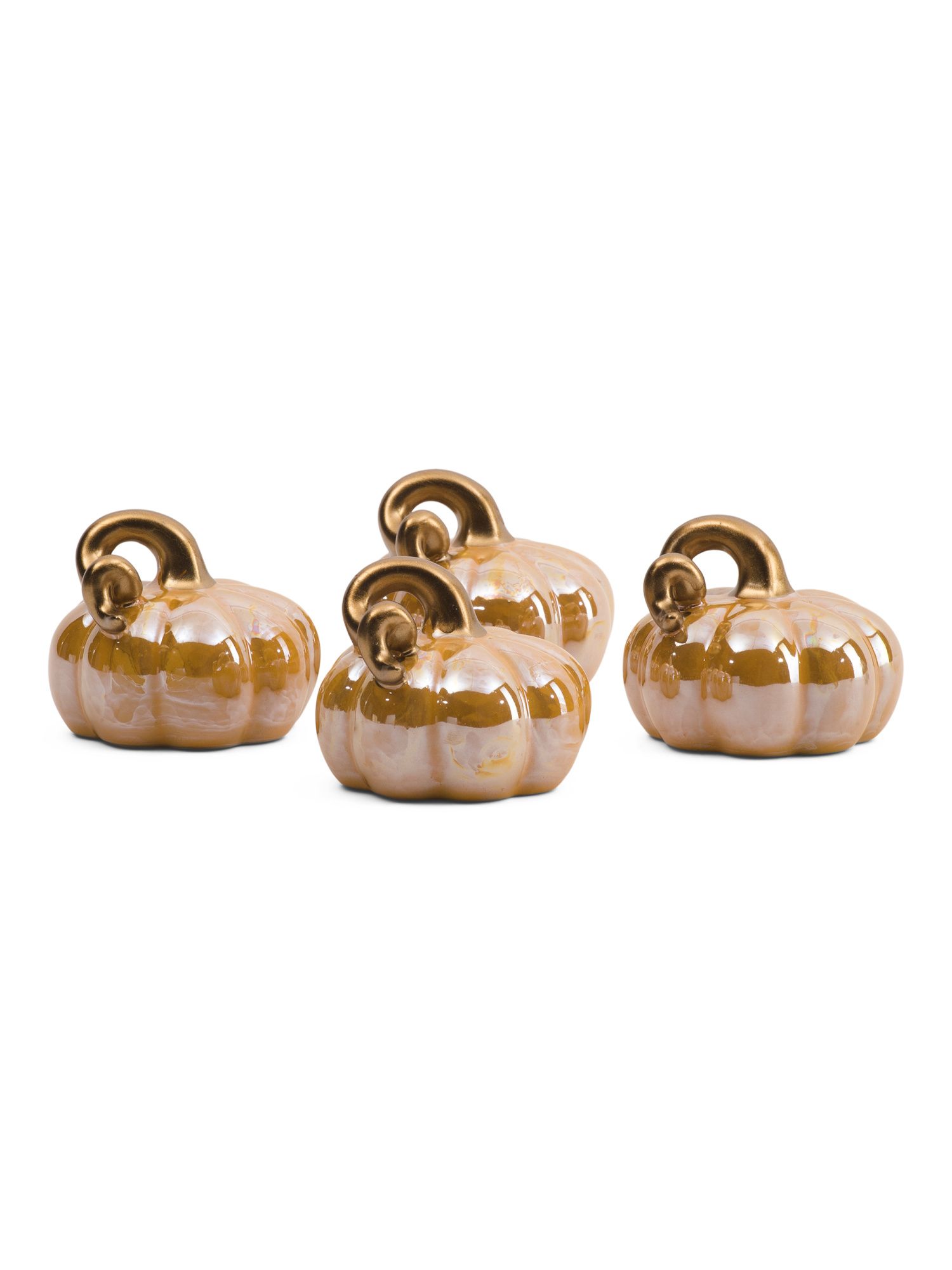 Set Of 4 Ceramic Pumpkins | Pillows & Decor | Marshalls | Marshalls