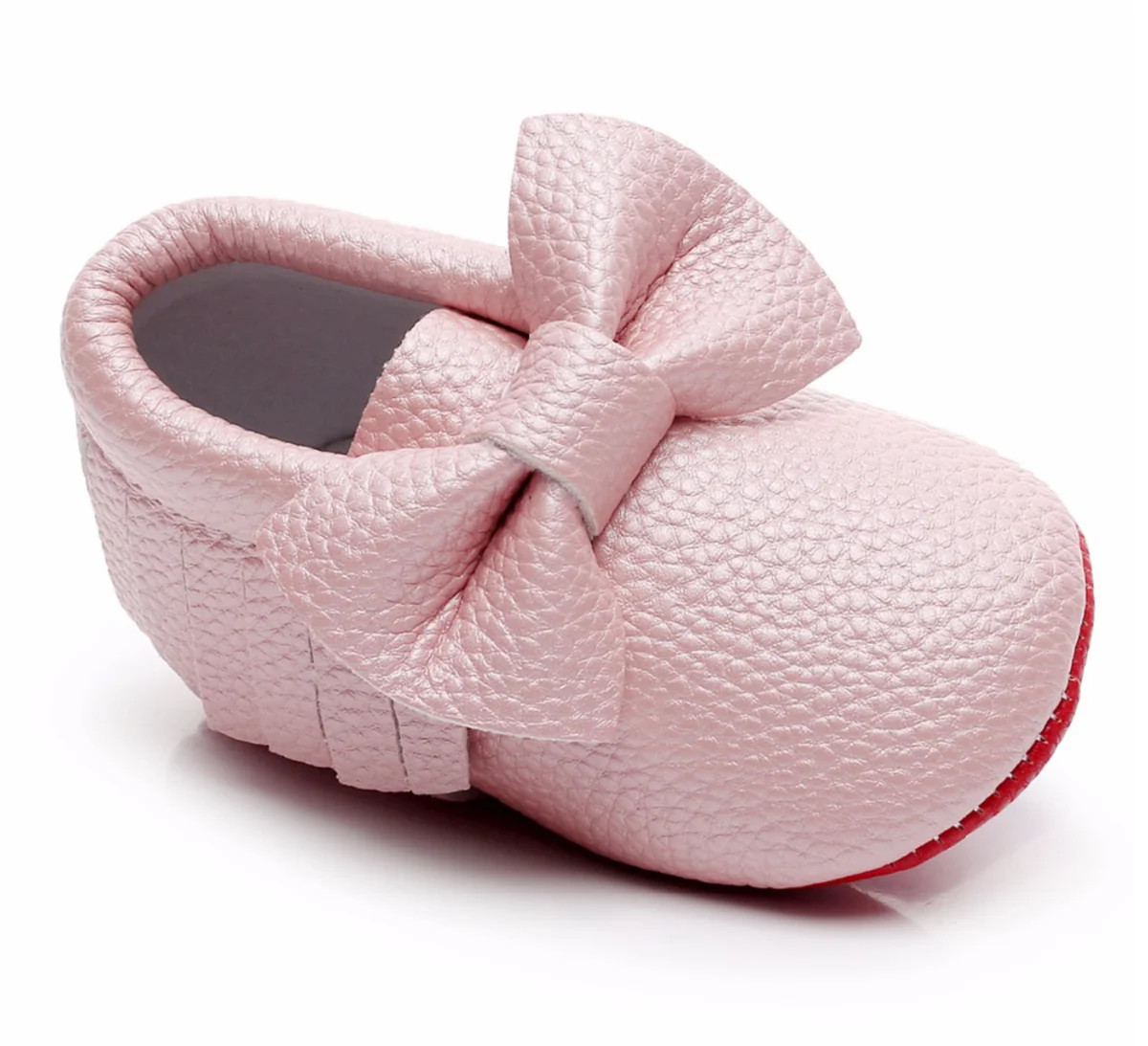Red Bow Pink | Baby Feet