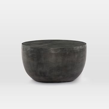 Round Aluminum Indoor/Outdoor Coffee Table | West Elm (US)