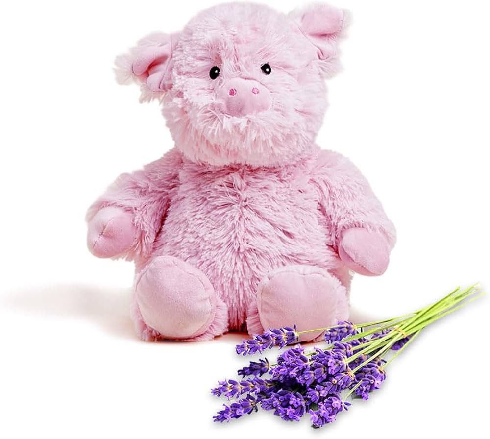Pig Warmies - Cozy Plush Heatable Lavender Scented Stuffed Animal | Amazon (US)