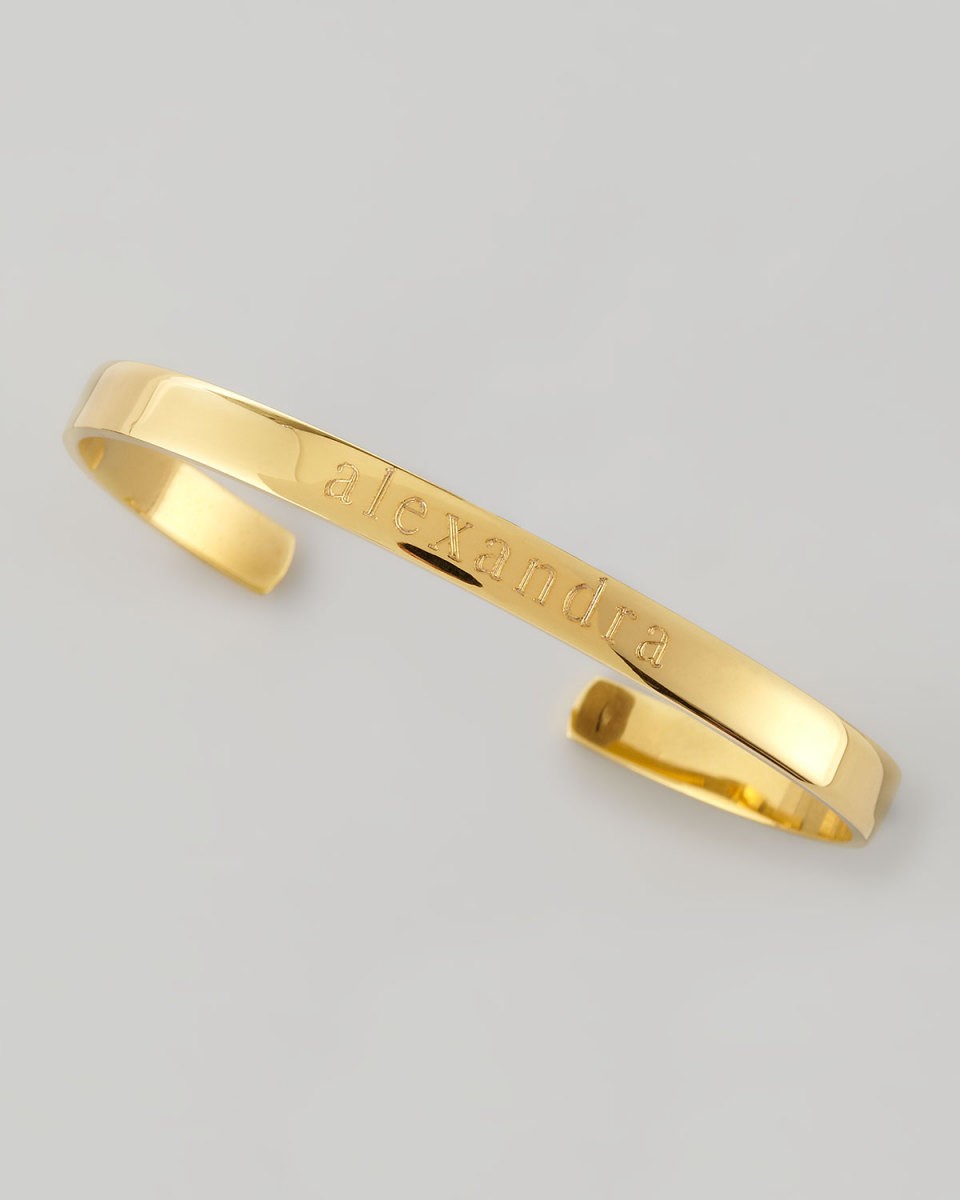 Ciela Personalized ID Bracelet, GoldCiela Personalized ID Bracelet, Silver | Neiman Marcus