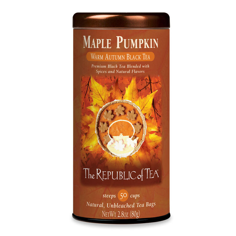 The Republic of Tea Maple Pumpkin Black Tea 50 Count | World Market