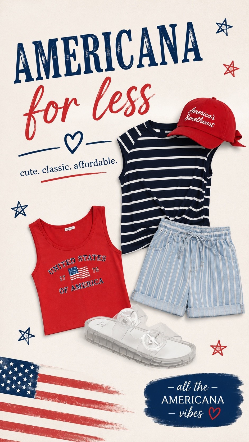 Americana vibes from Target & Walmart ❤️🤍💙 perfect for the 4th of July!

#LTKmomlife #LTKootd #LTKSeasonal