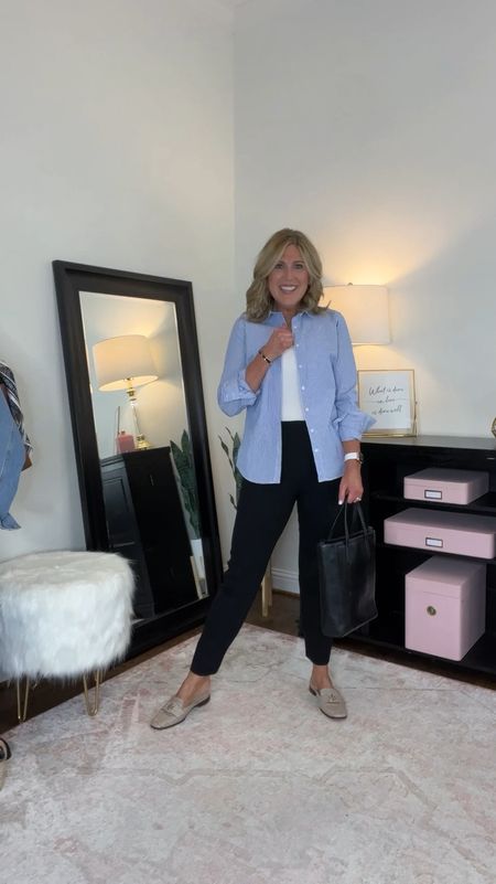 My mom uniform. The pants are a tapered ponte knit. Run SNUG. Size up one. Or try the Athleta version! A looser fit, but same silhouette! 
Spanx discount code: CINDYXSPANX
#spanxpartner

#LTKVideo #LTKFindsUnder100 #LTKStyleTip