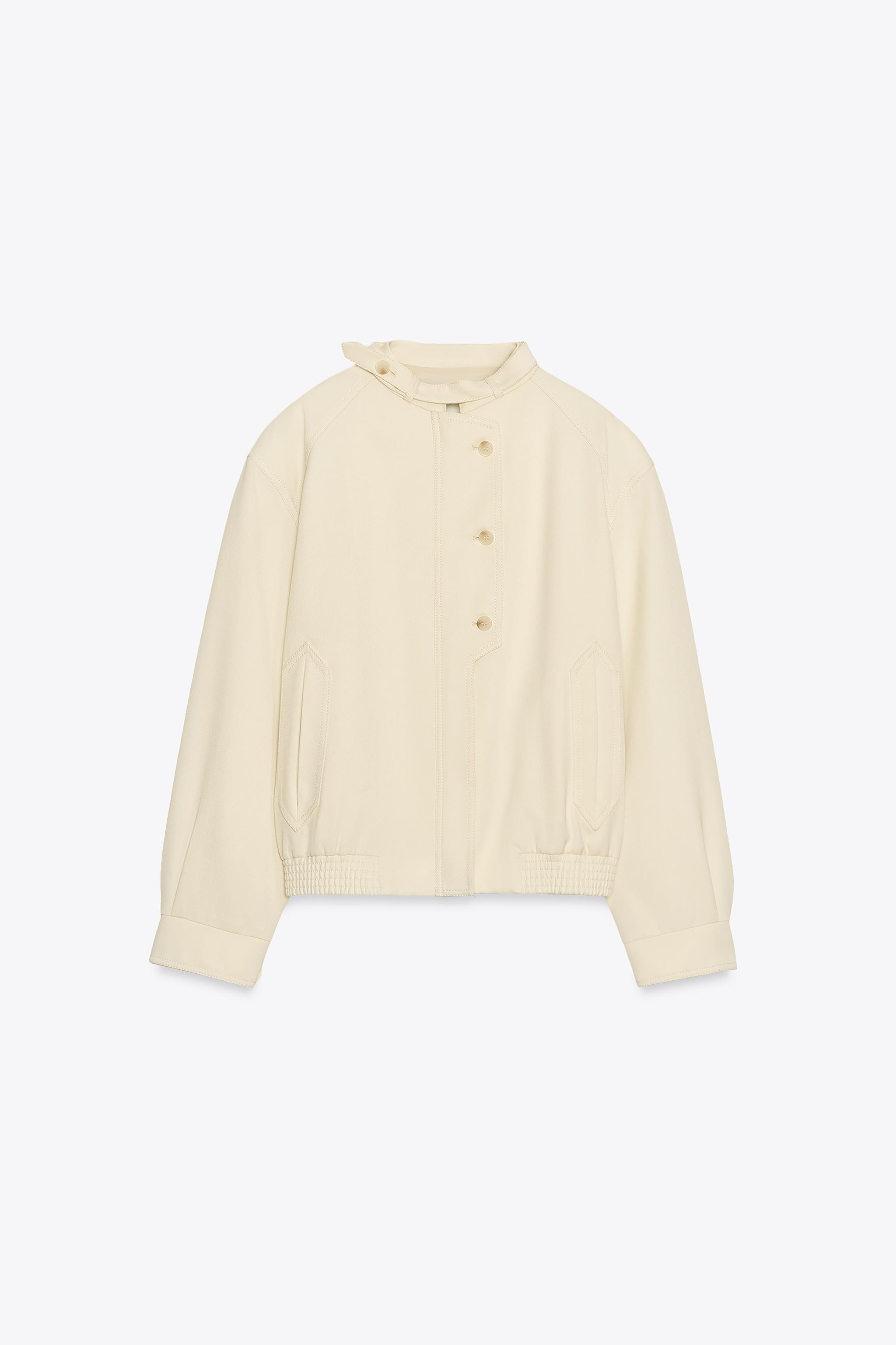 ZW COLLECTION BUTTON-UP JACKET | Zara US