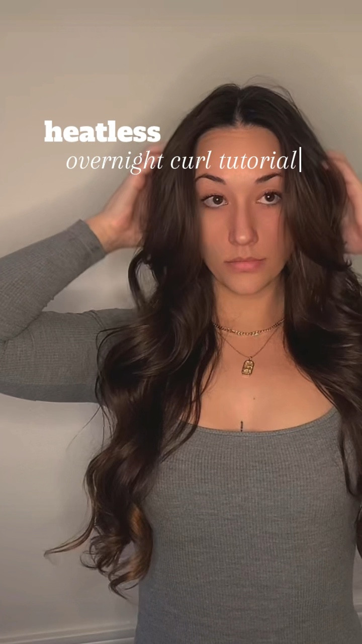This is my go to method for overnight heatless curls 🩷 this is what has worked best for me and keeps my hair the healthiest. Let me know if you try it! 

#LTKFindsUnder50 #LTKStyleTip #LTKBeauty