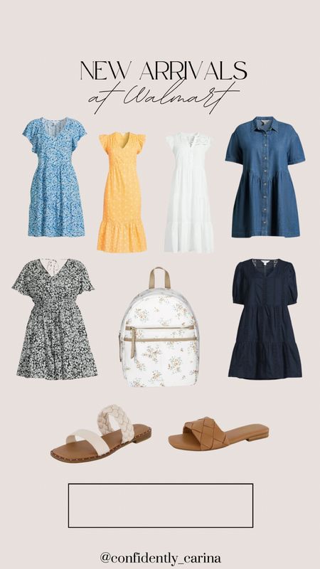 Soo many cute dresses now at Walmart! These are so perfect and you can dress them up or down for so many spring outfits!🍃

#LTKfindsunder50 #LTKSeasonal #LTKmidsize
