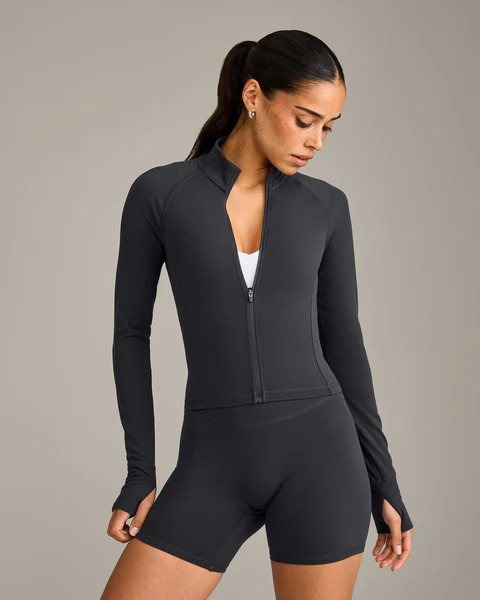 SoftMotion™ Mid Jacket with Gray Logo 
 Coal | Oner Active (UK / US)