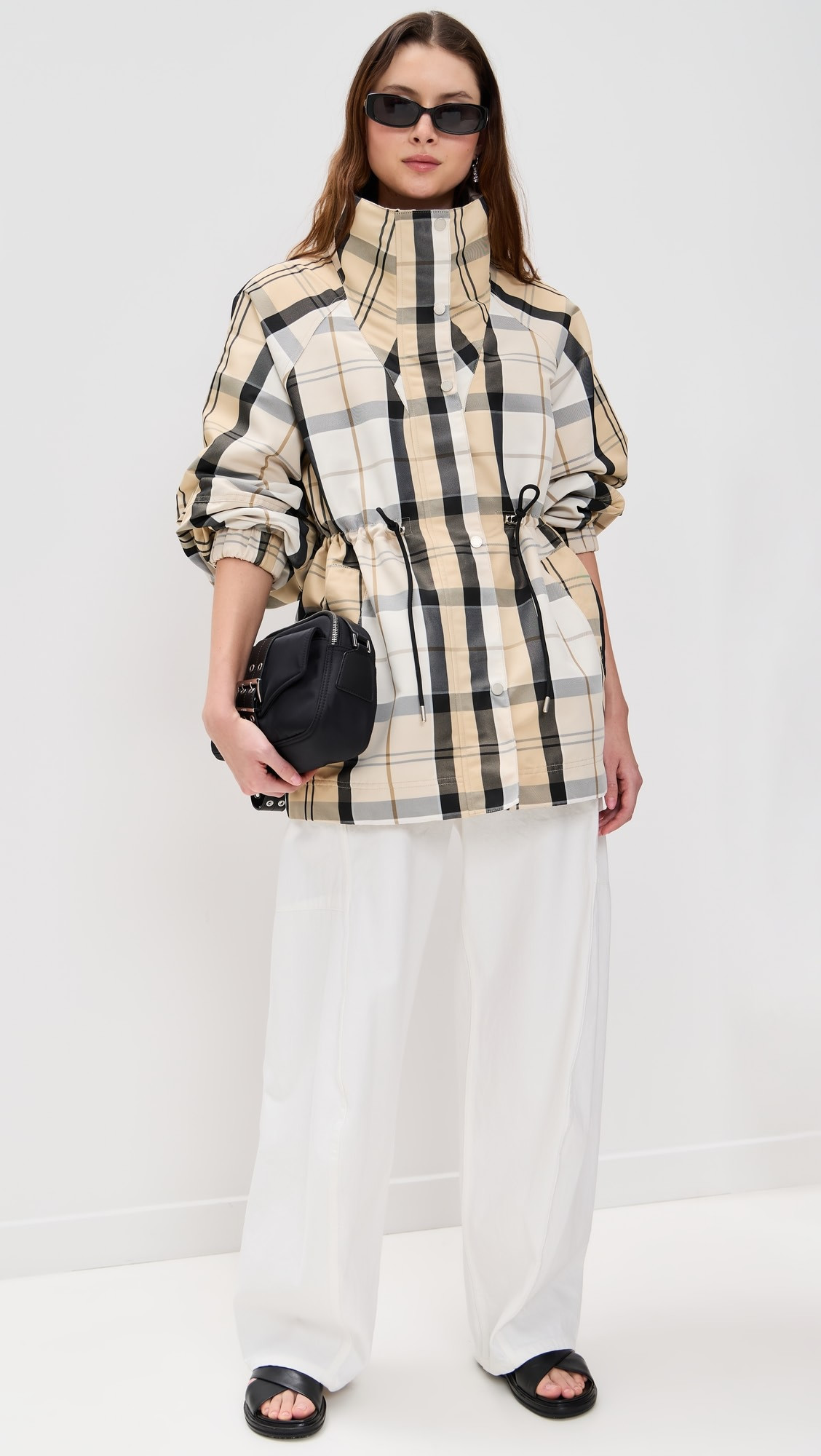 Suri Checked Showerproof Jacket | Shopbop