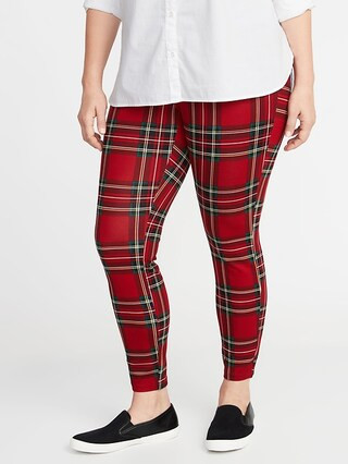 High-Rise Plus-Size Ponte-Knit Stevie Pants | Old Navy US