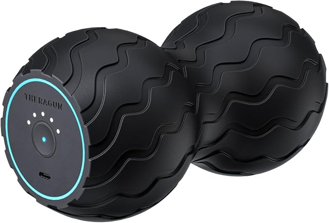 TheraGun Therabody WaveDuo - Ergonomically Contoured Foam Roller - Bluetooth Enabled Muscle Rolle... | Amazon (US)