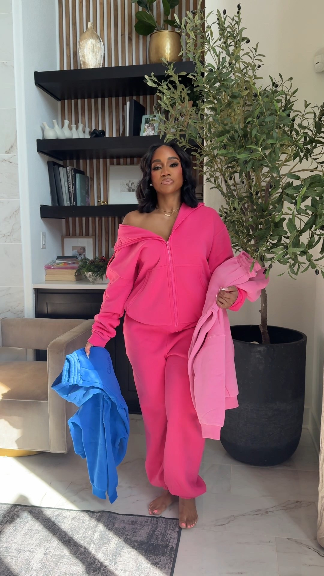 Newest Comfrt sweatsuit additions! Adult hoodie comes with mask for sleeping while traveling! Zip up or pullover!

#LTKFindsUnder50 #LTKootd #LTKFindsUnder100