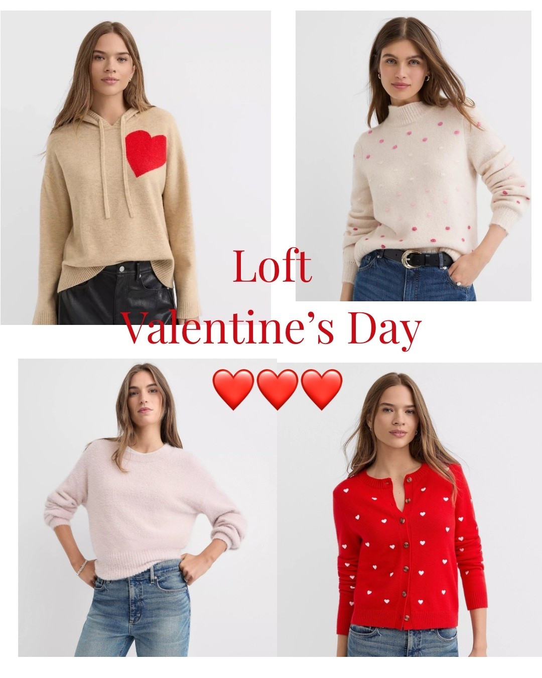 There’s still time to get your Valentine’s Day outfit from Loft! And most of these are mega on sale!❤️❤️❤️

#LTKOver40 #LTKValentine #LTKSaleAlert