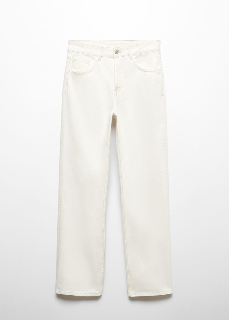 Mid-rise straight jeans -  Women | Mango USA | MANGO (US)