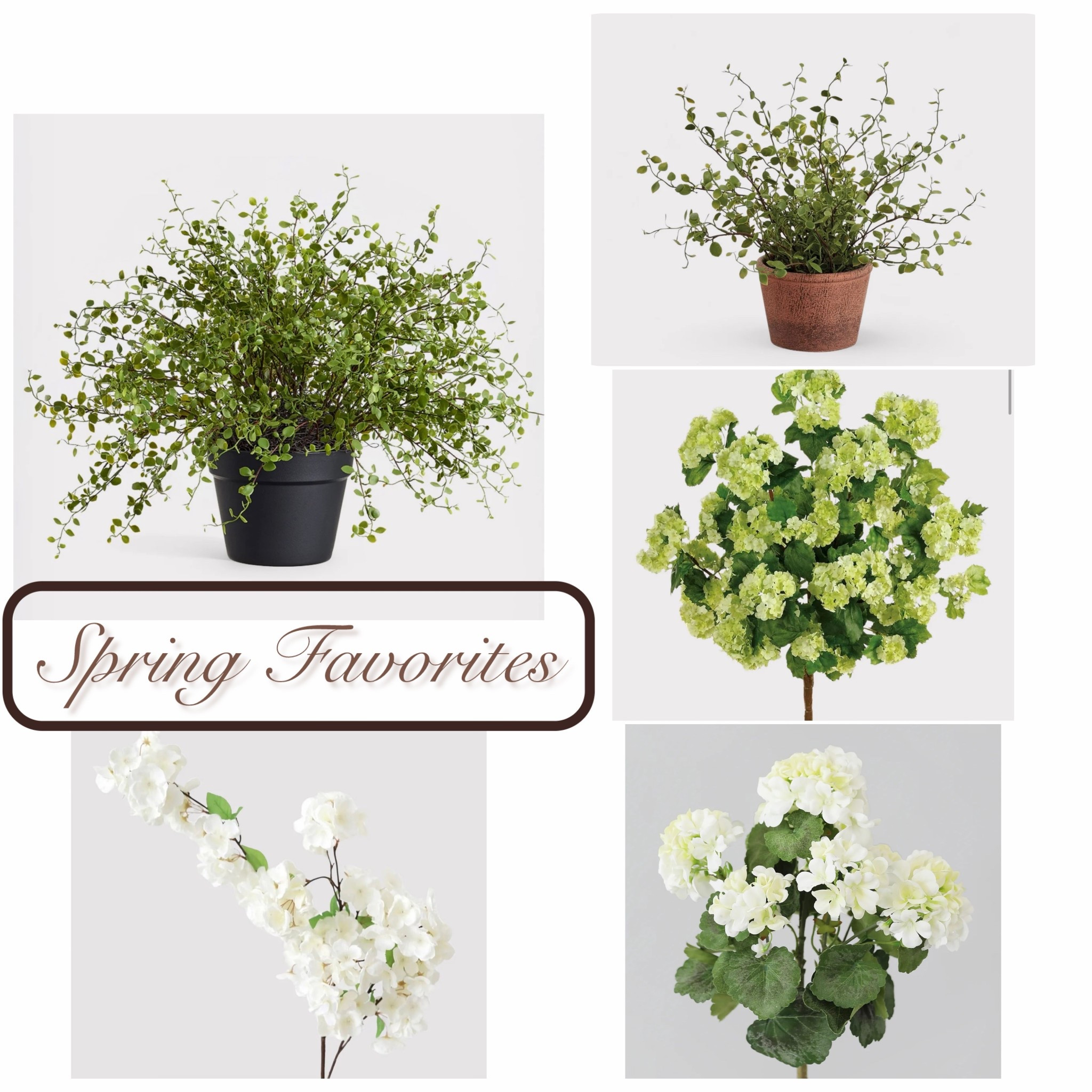 Spring and summer florals and greenery. 

#LTKSaleAlert #LTKSpringSale #LTKHome