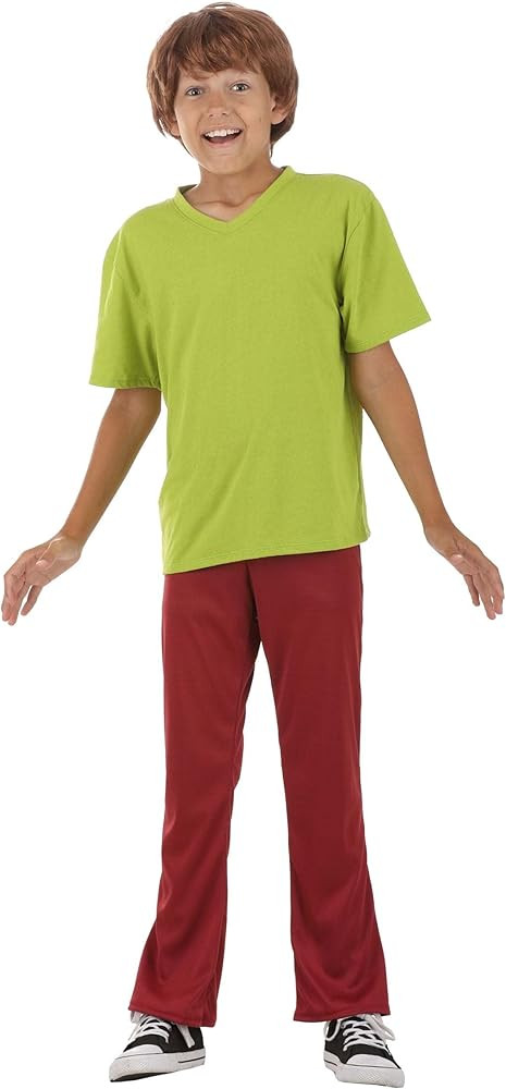 Deluxe Scooby-Doo Characters Costumes for Kids, Scooby Doo, Fred, Shaggy, Velma & Daphne Hallowee... | Amazon (US)