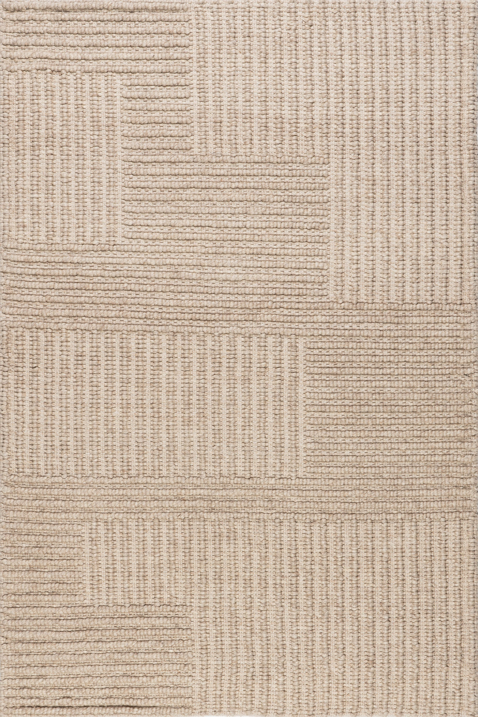 Skye Modern High-Low Rug | Beige | Rugs USA