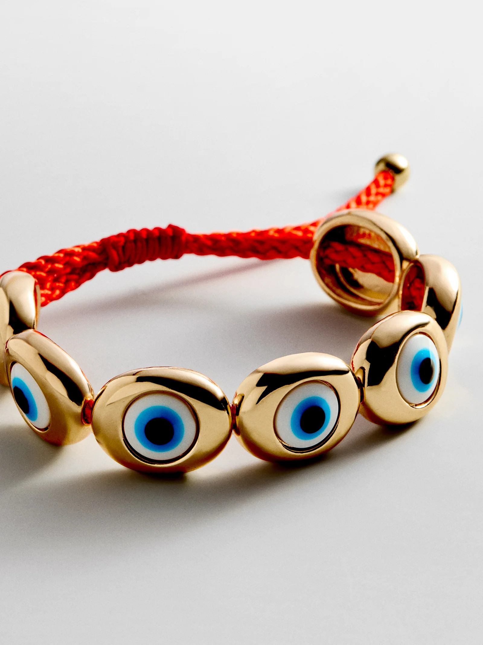 Eye to Eye Bracelet - Gold/Blue | BaubleBar