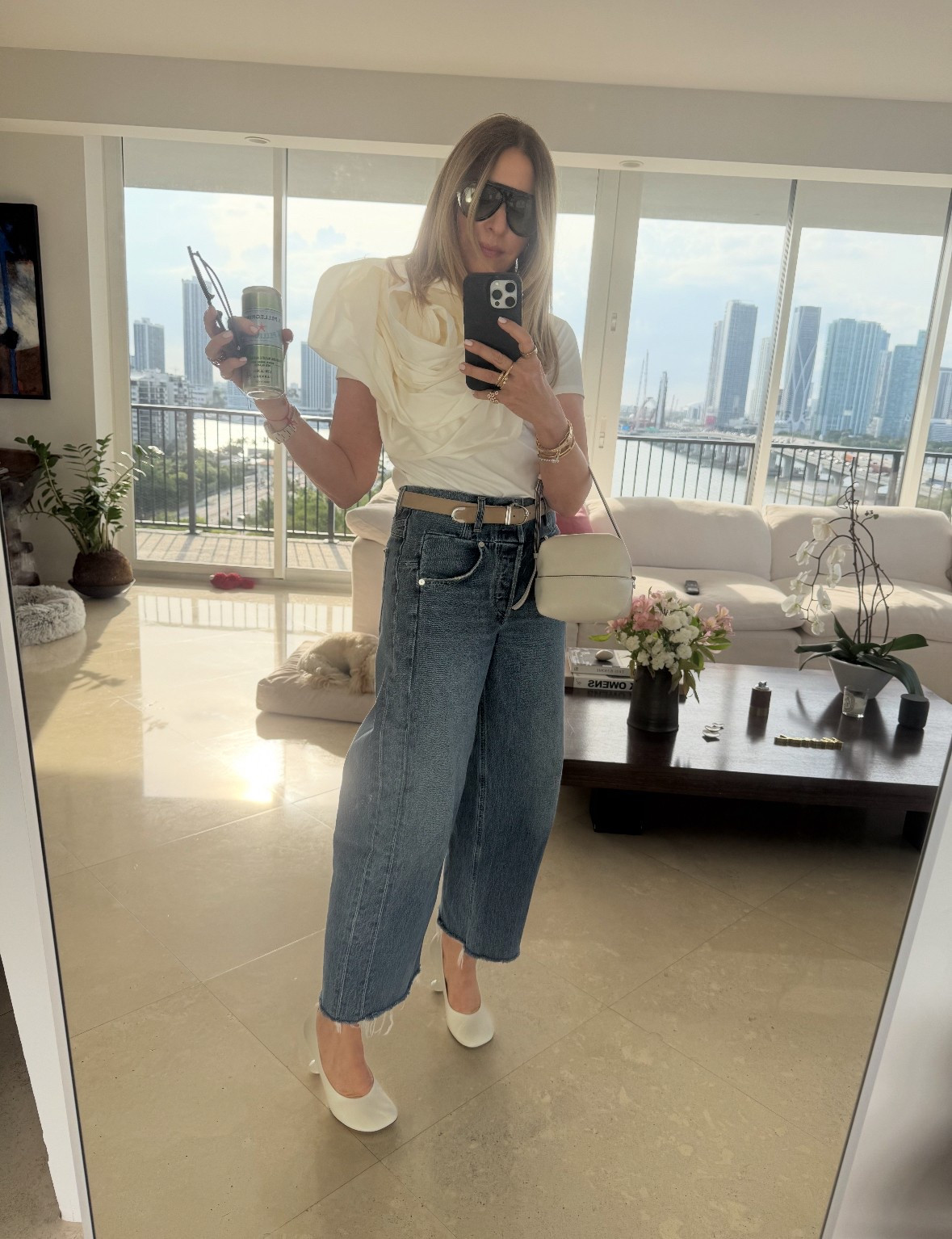 This flower tee is the statement piece I never knew I needed. It’s perfect for elevating any casual outfit. 10/10. 🤍

#LTKStyleTip #LTKSummerEdit #LTKOver40