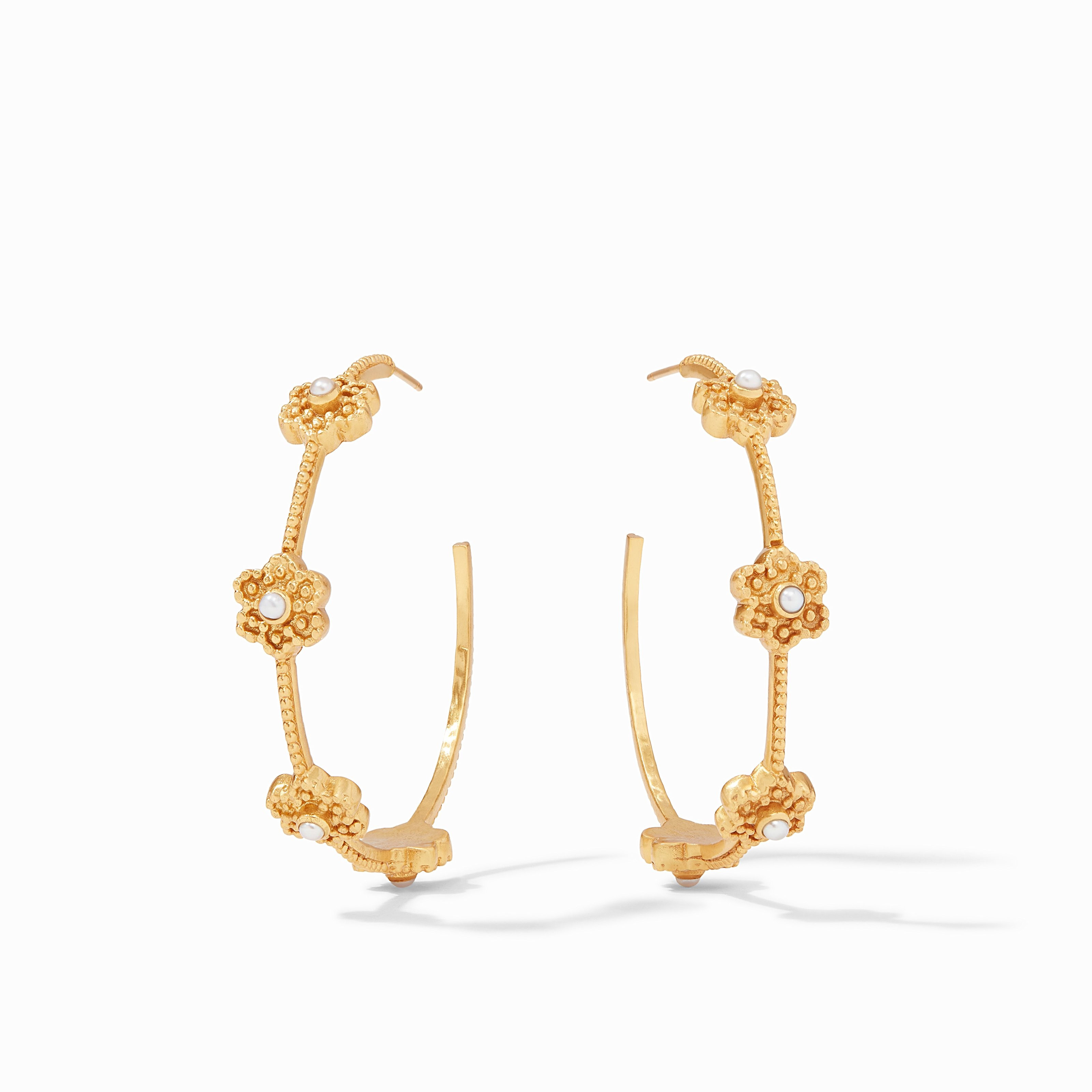 Colette Pearl Hoop | Julie Vos