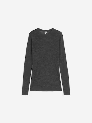 Long-Sleeved Merino Top | Arket UK