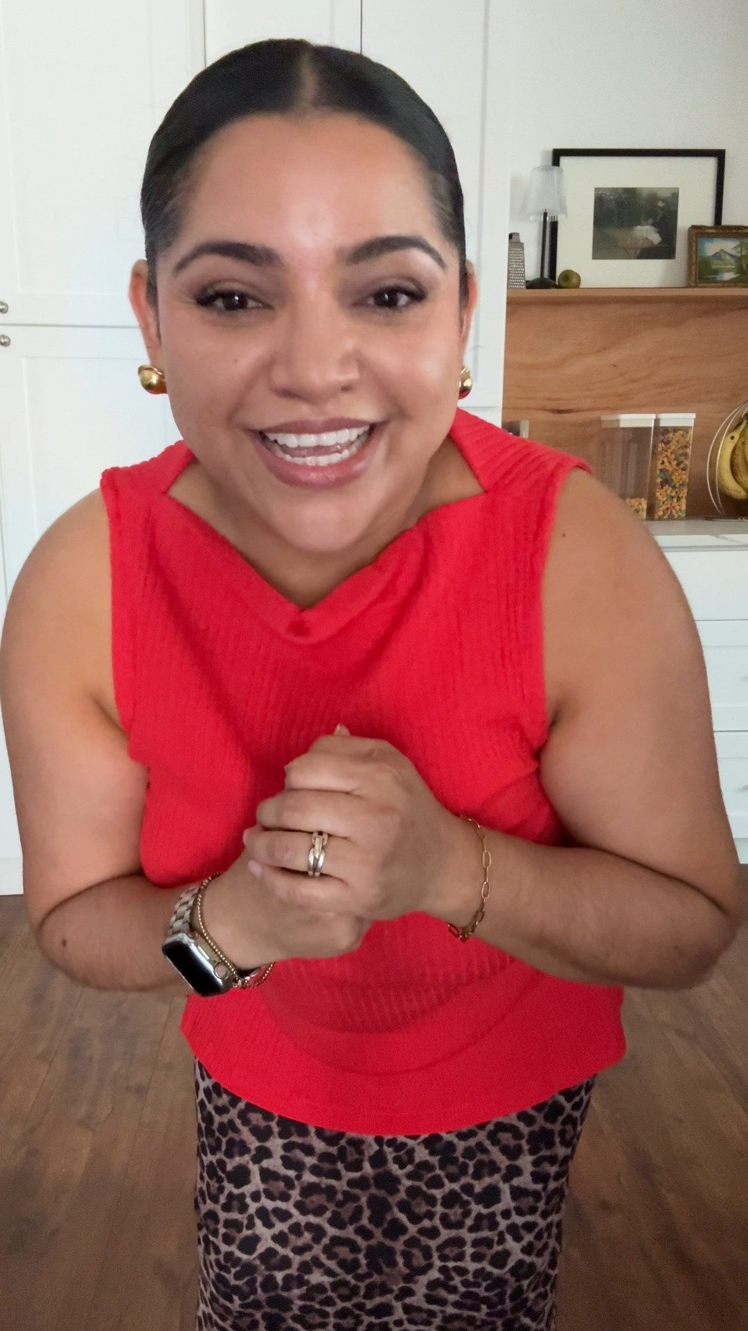 Experimentingwithdecor is loving this pop of color! Red top perfect for any occasion 

#LTKPetite #LTKFindsUnder50 #LTKMidsize