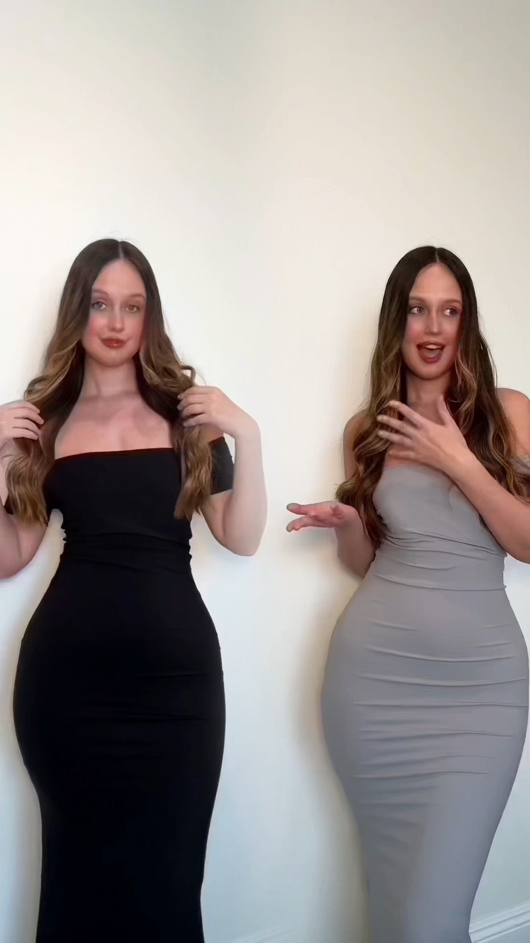 loving this super flattering shapewear dress from popilush 🩶🖤

#LTKfindsunder100 #LTKstyletip