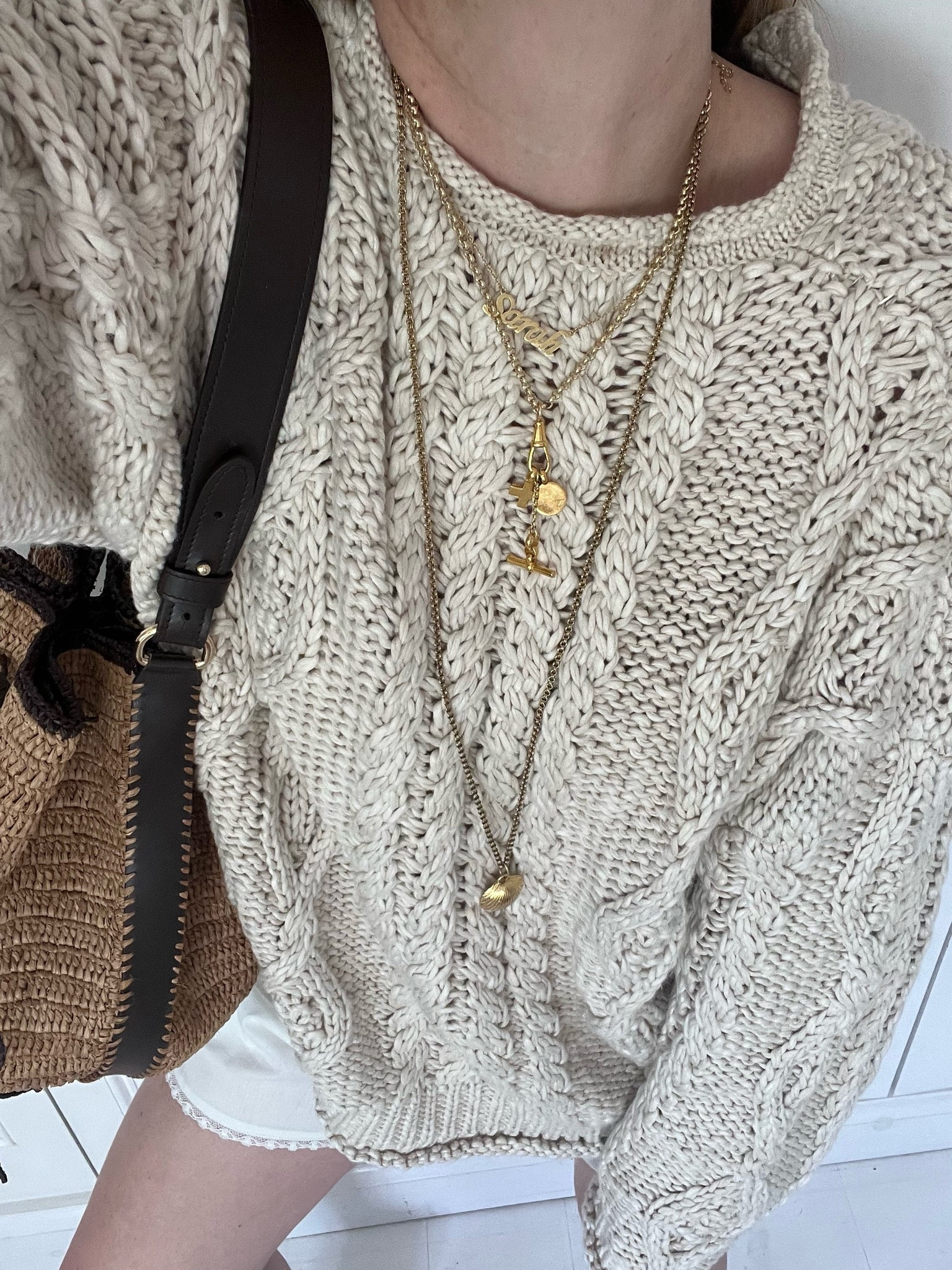 Chunky knits & shorts season 🧶

#LTKuk #LTKautumn #LTKeurope