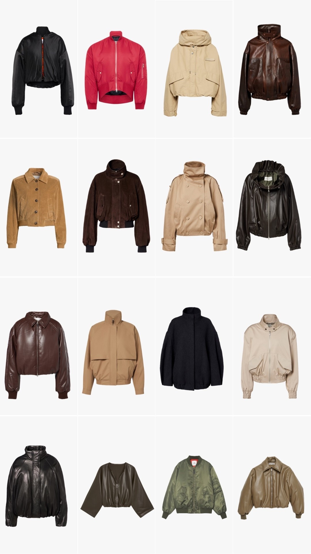 Bomber jackets