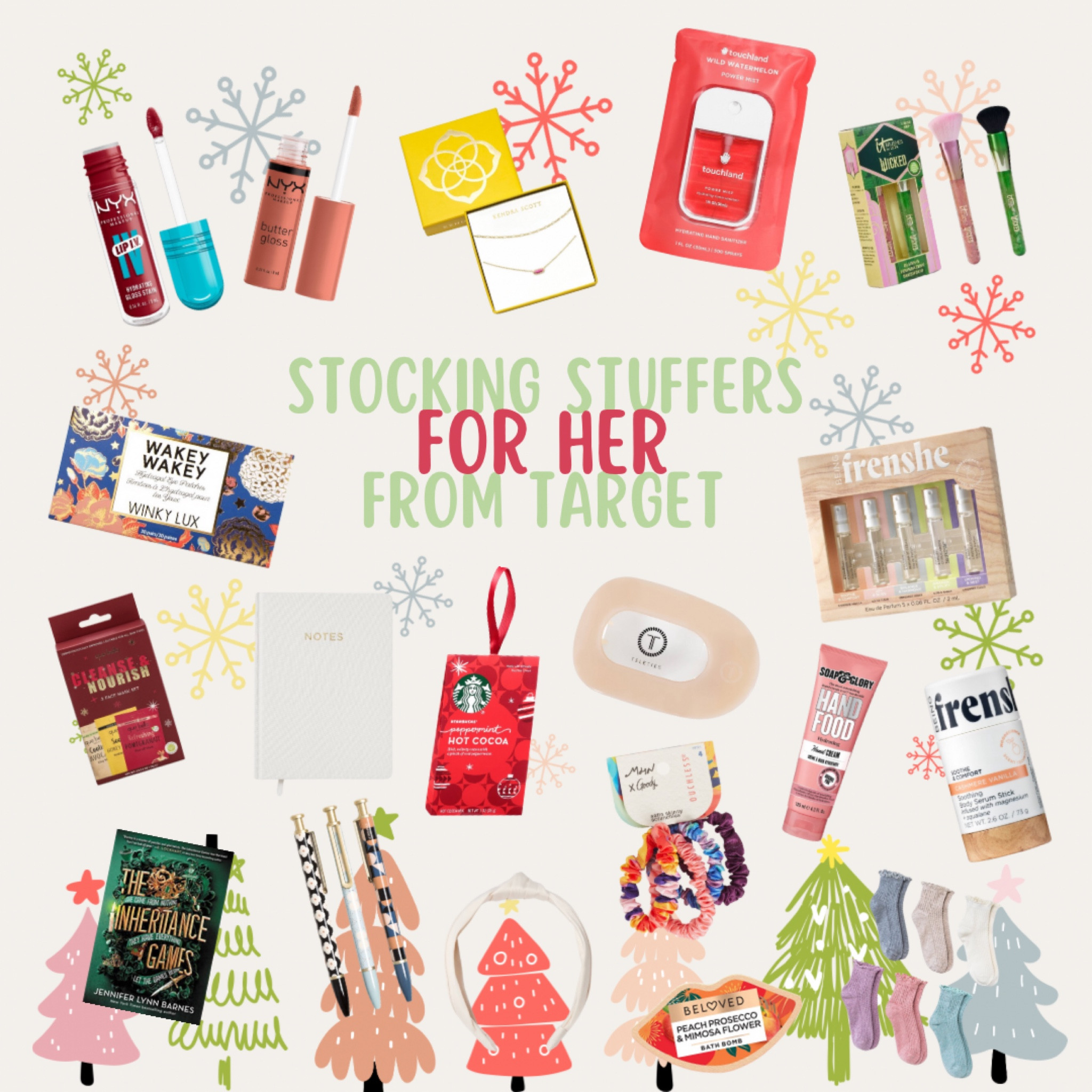 Stocking stuffer ideas FOR HER.. all from Target and available for shipping to arrive before Christmas!! 🎀🎄🎁

#LTKSeasonal #LTKHoliday #LTKGiftGuide