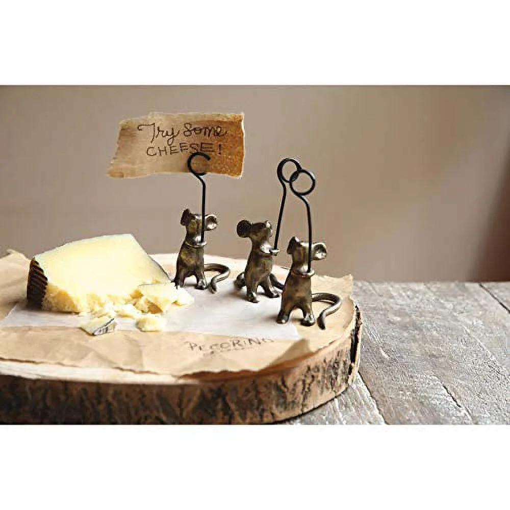 Three Blind Mice Set of 3 Iron Place Card Holder | Walmart (US)