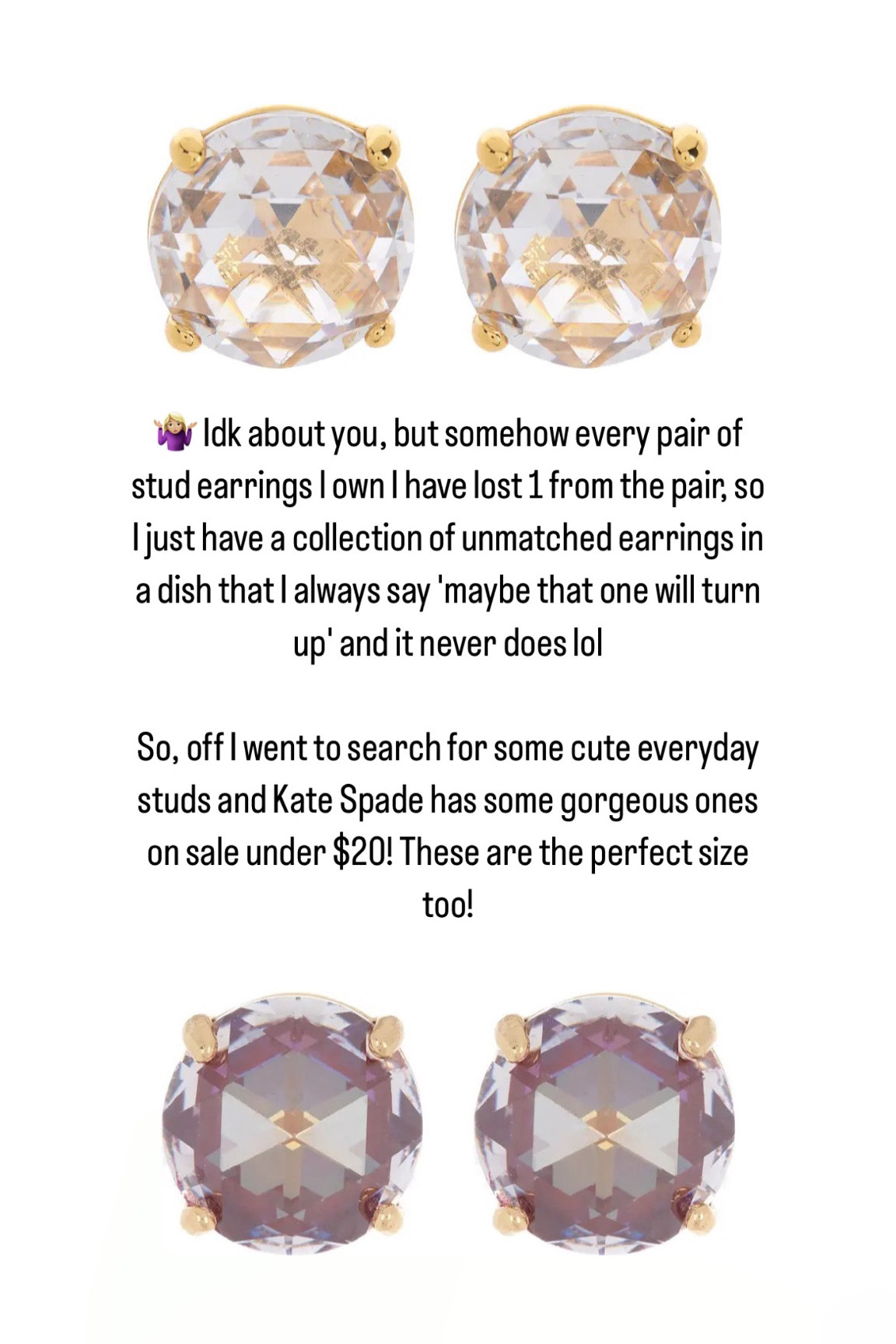 stud, studs, stud earrings, kate spade, kate spade sale, jewelry, accessories, styledbyjacinta, jacinta devlin


#LTKGiftGuide #LTKstyletip #LTKsalealert