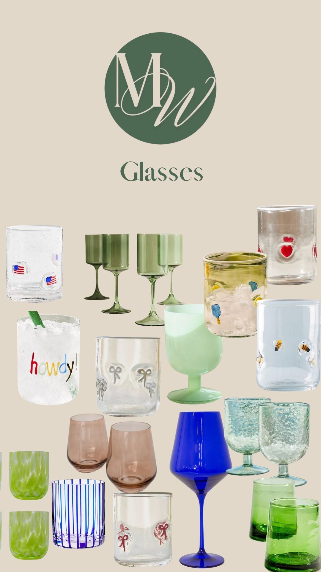 Fun glasses for your favorite mocktail!

#LTKSeasonal #LTKHome #LTKFindsUnder50