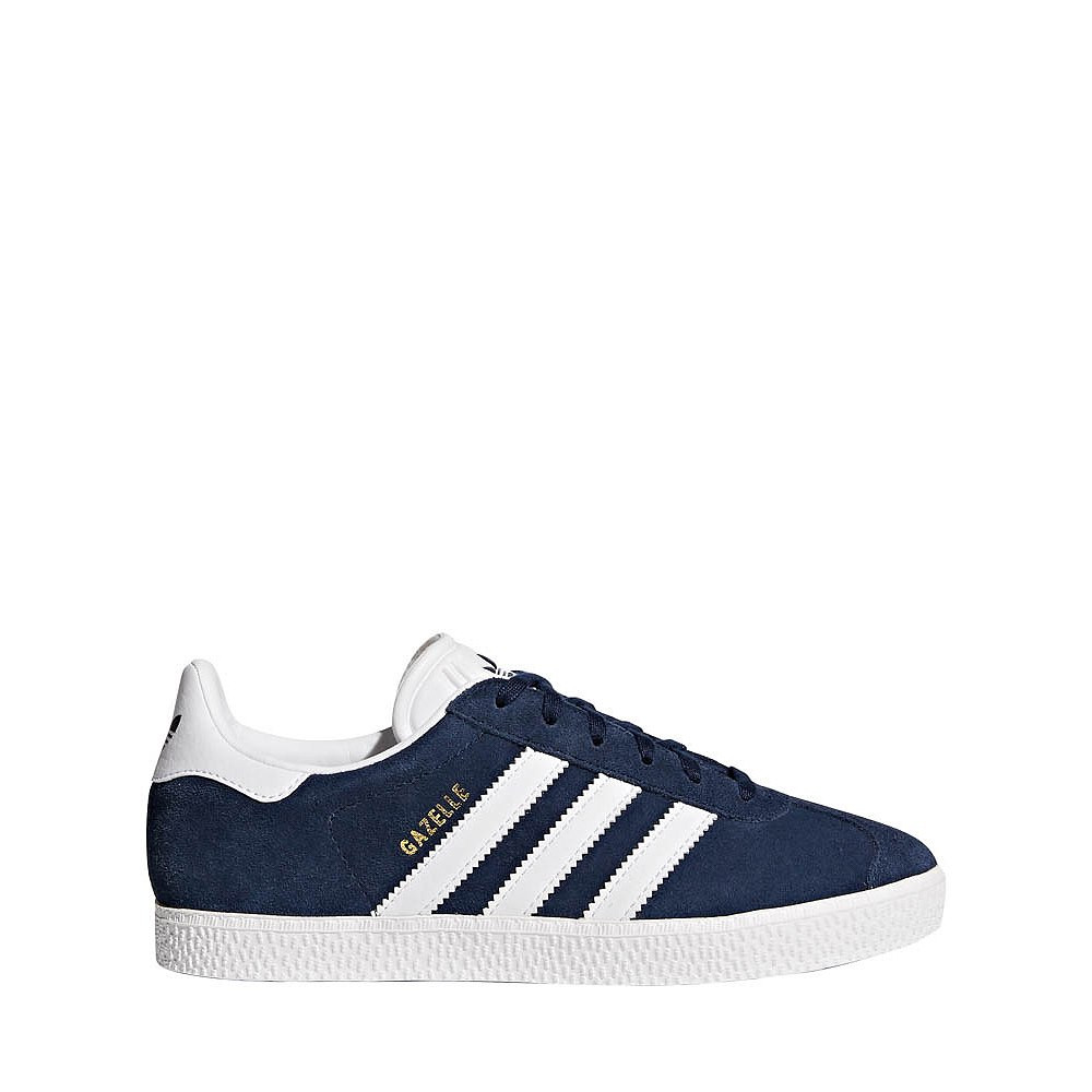 adidas Gazelle Athletic Shoe - Big Kid - Collegiate Navy / Cloud White | Journeys