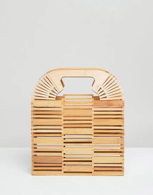 ASOS DESIGN Bamboo Square Boxy Clutch | ASOS US