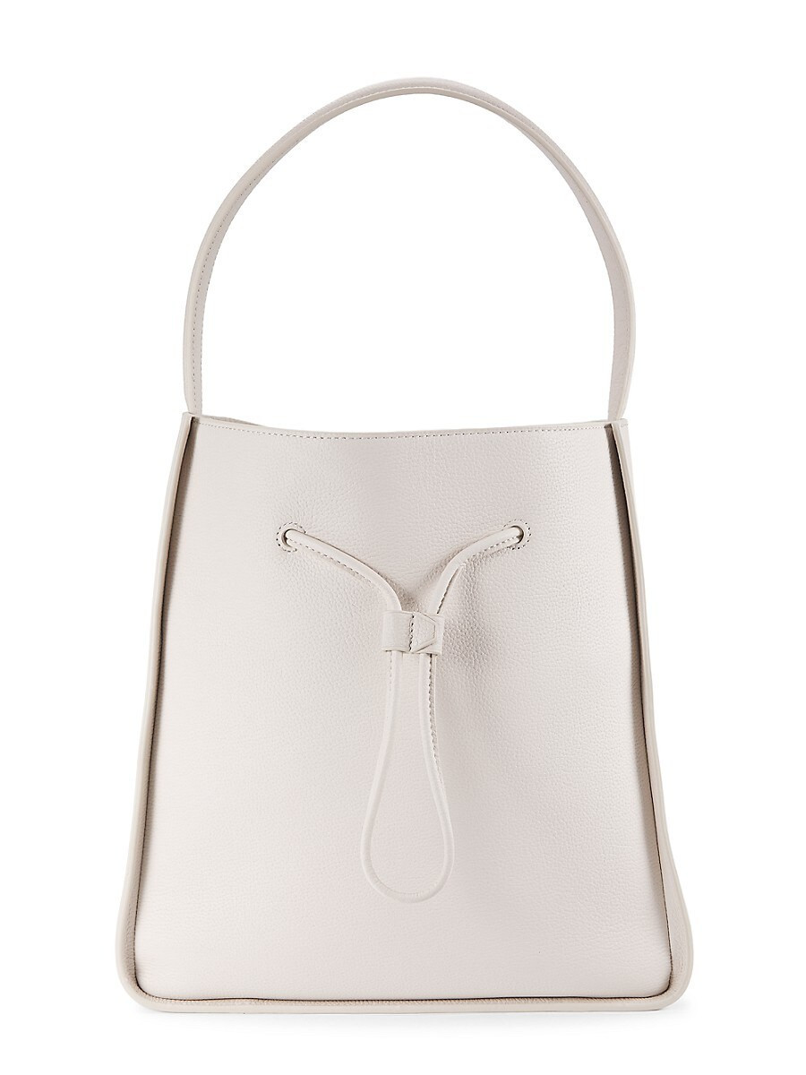 3.1 Phillip Lim Women's Large Soleil Leather Bucket Bag - Cement | Saks Fifth Avenue OFF 5TH