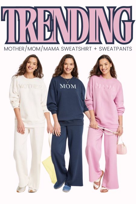 The cutest Mother’s Day, sweatpants and sweatshirts! Comes in three colors!

Mother’s Day gift ideas, new mom, toddler mom, mom of littles, trending

#LTKstyletip #LTKxTarget #LTKfindsunder50