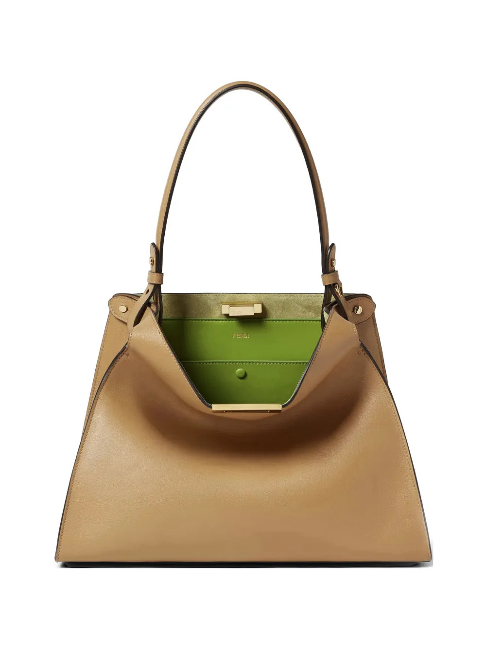 FENDI Medium Way Leather Shoulder Bag | Neutrals | FARFETCH | Farfetch Global
