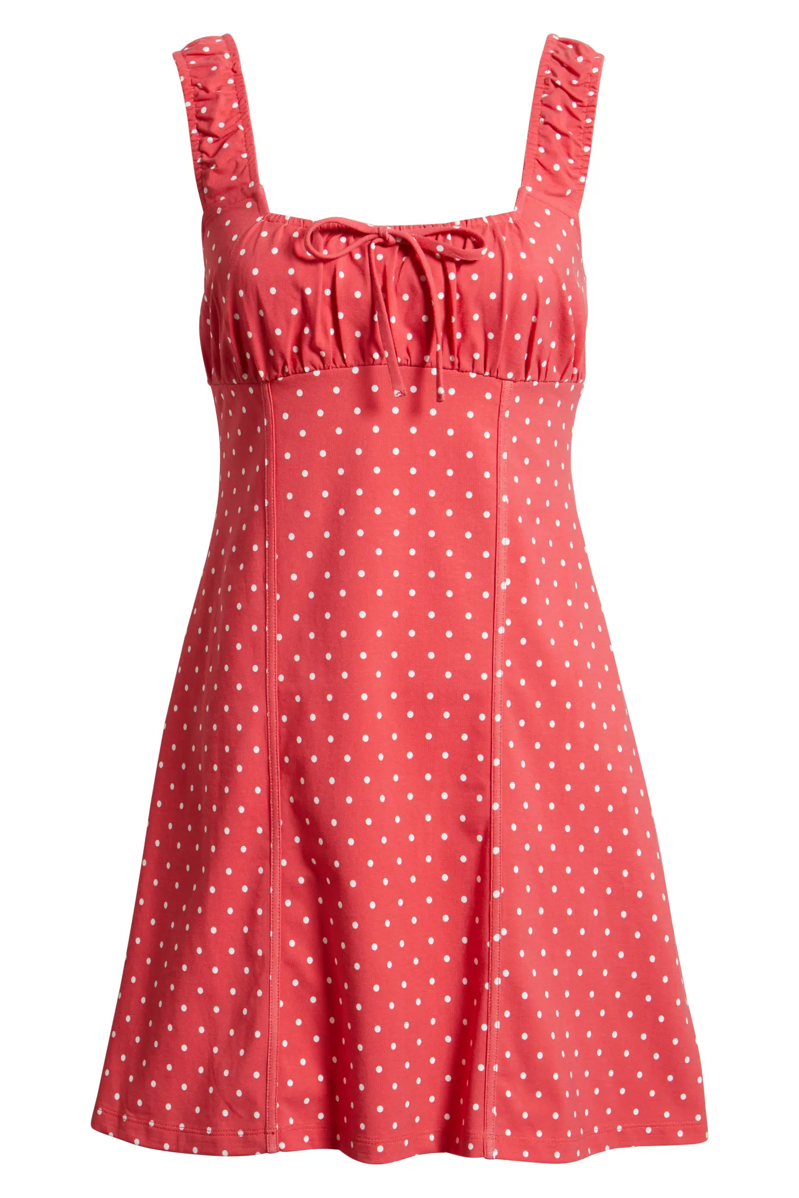 Floral Stretch Cotton Minidress (Women) | Nordstrom | Nordstrom