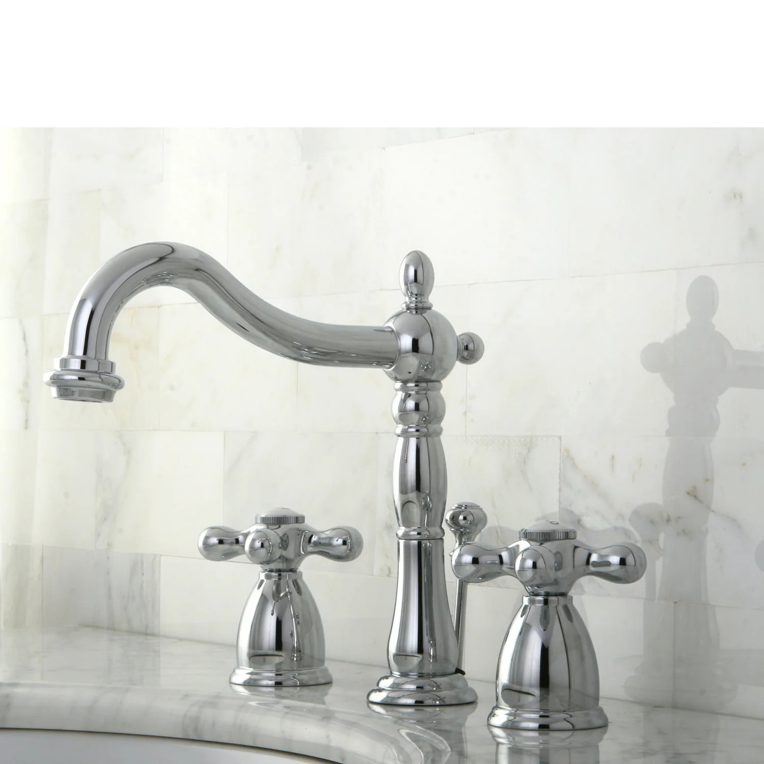 Heritage 8 in. Widespread Bathroom Faucet | Bed Bath & Beyond