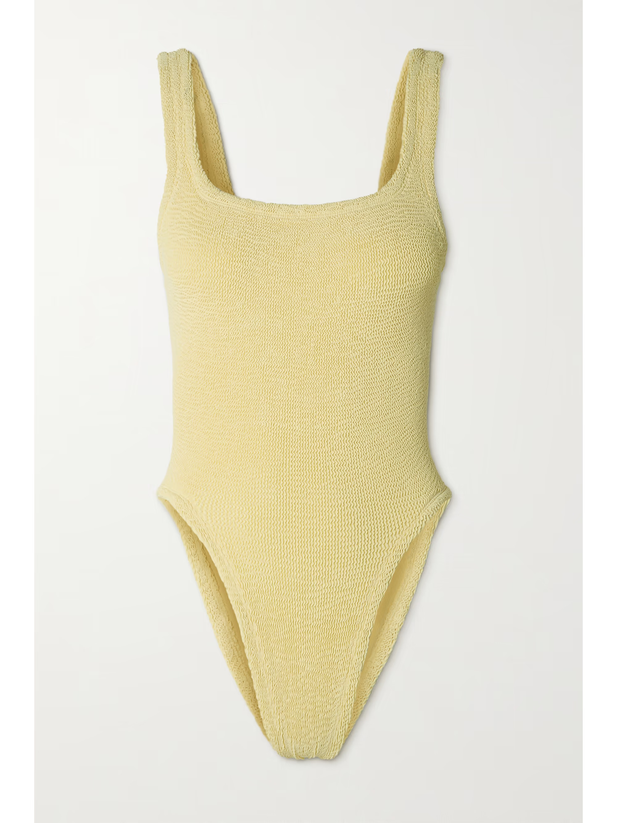 + NET SUSTAIN seersucker swimsuit | NET-A-PORTER (UK & EU)